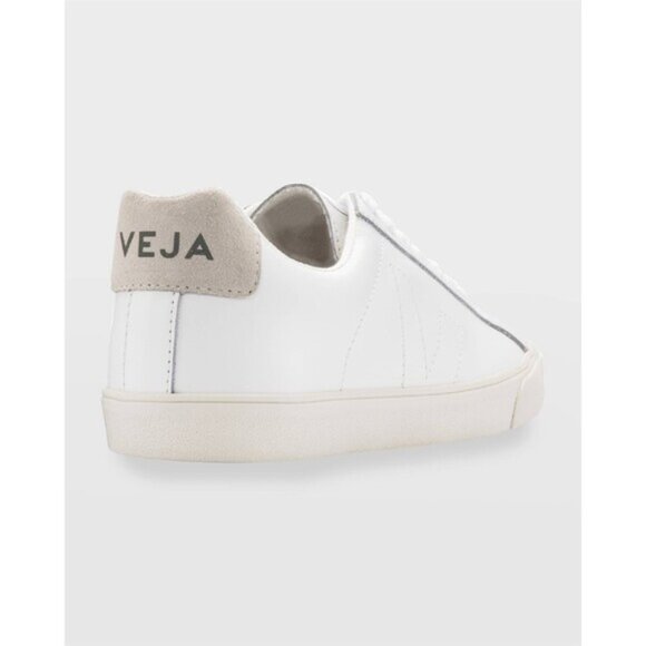 EUC VEJA Esplar Women's White Leather Sneakers Size 9 - Picture 3 of 10